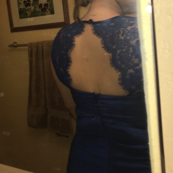 Blue prom dress - Picture 6 of 8